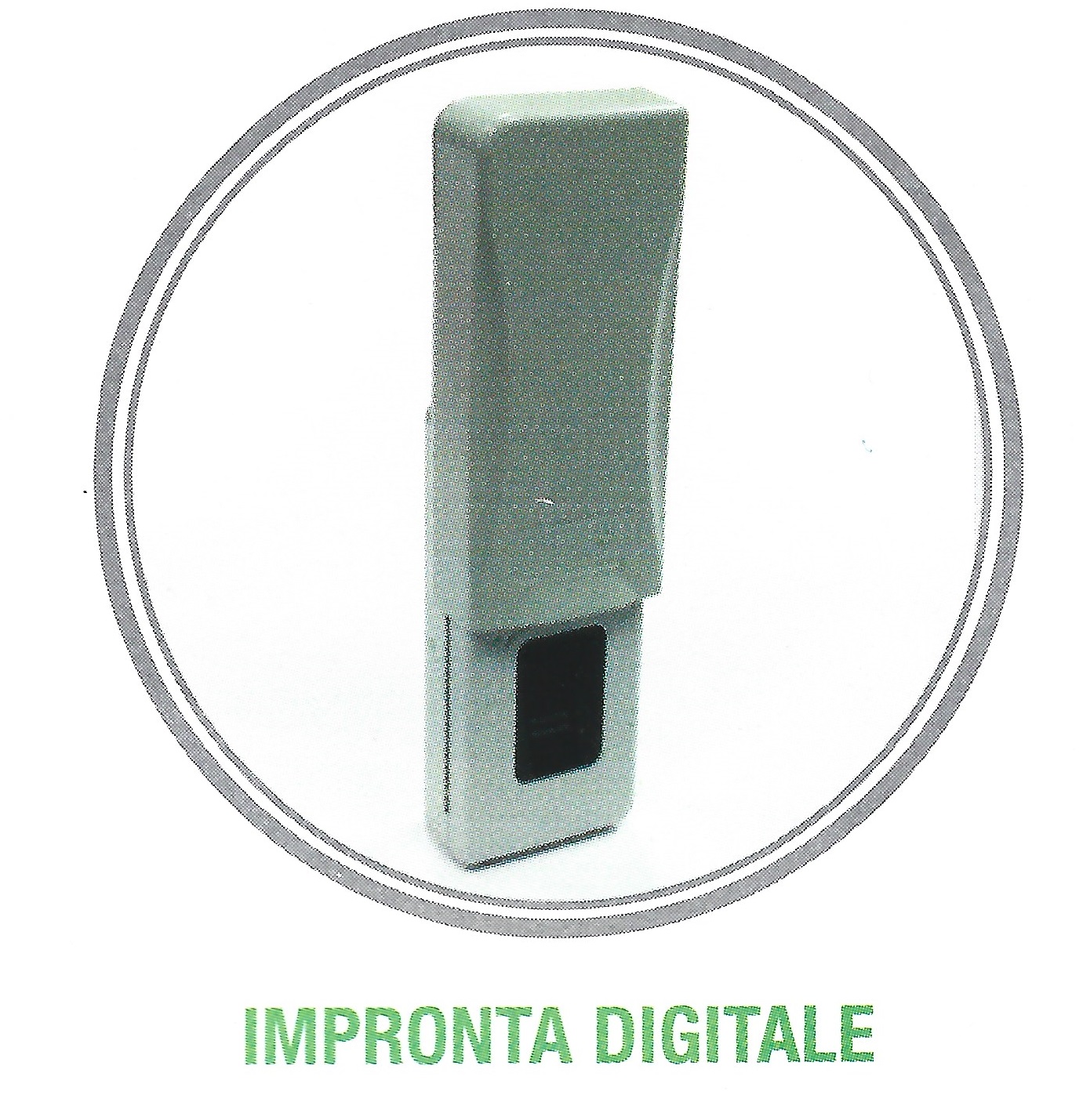 Impronta digitale per porta sezionale da garage